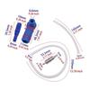 Automotive Brake Fluid Drainage Tool Ergonomic Silicone Hose Oil Pumping Hose For Car Truck Maintenance