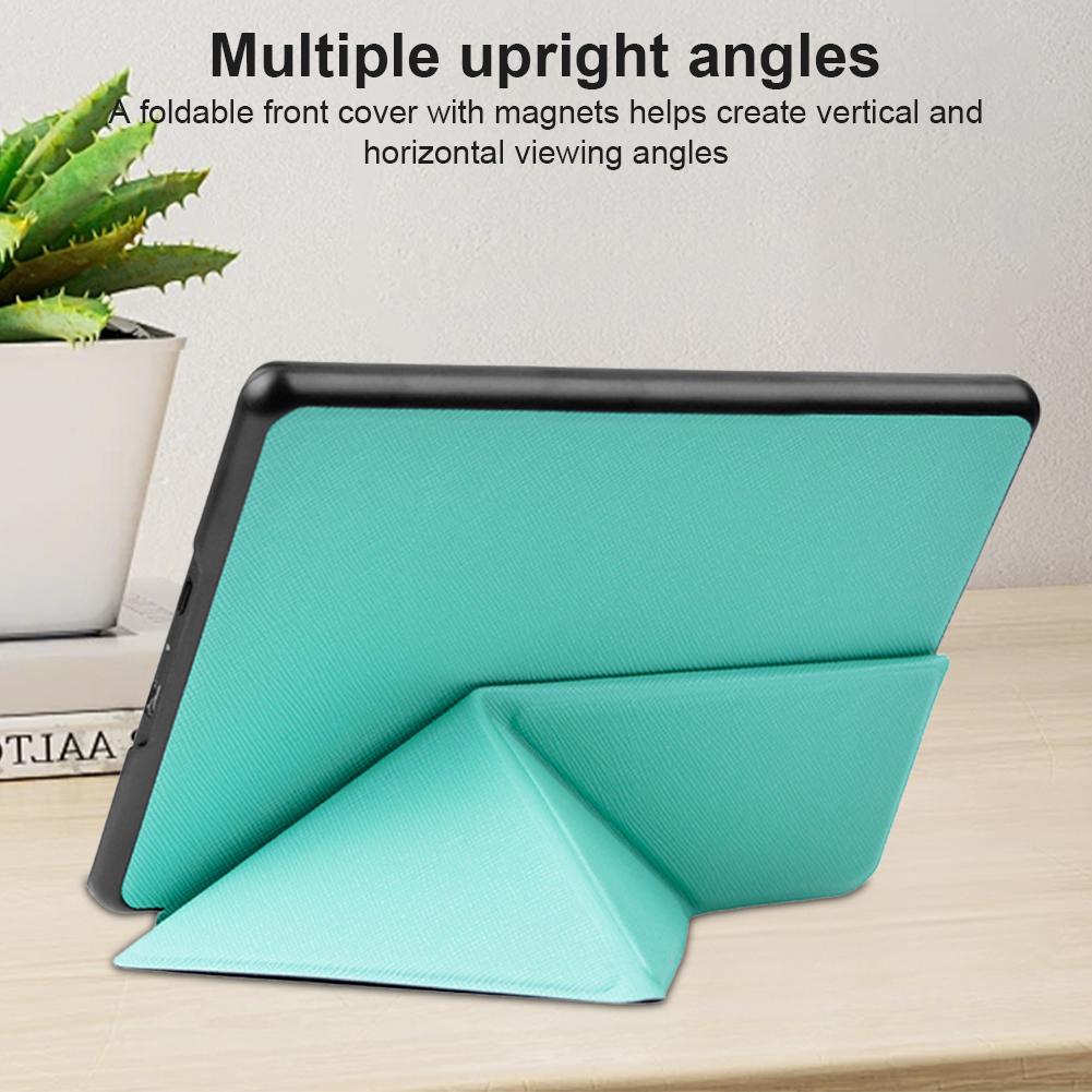 Foldable Stand Case with Magnetic PC Back Cover Smart Cover Shockproof Ebook Case for Kindle Paperwhite Signature 2025 Released