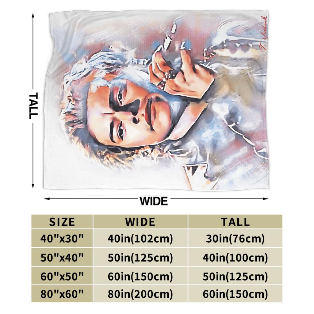 Singer Harryy S-Styles Plush Blanket Child Flannel Throw Blanket For Outdoor Warm Soft Design Quality Bedspread Present