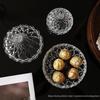 Retro Glass Candy Jar: Creative Square Storage Box for Jewelry, Snacks, Cookies, and Nuts