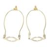 2Pcs   Lamp Shade Harps Holder Kit with E26 Light Base Metal Lampshades Holder for Table and Floor Lamps
