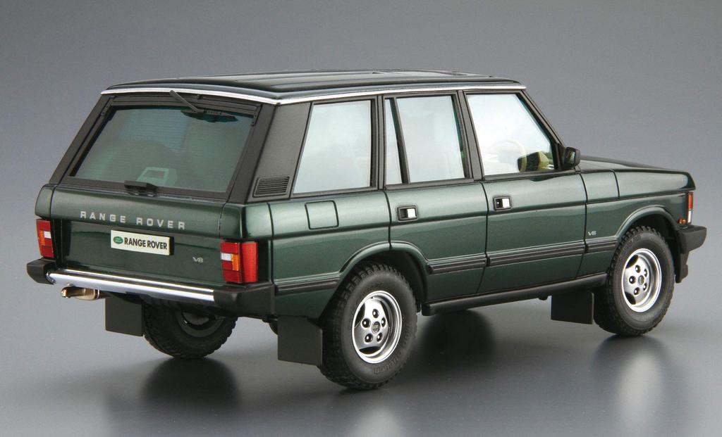 Aoshima Bunka Kyozai The Model Car Series 120 Land Rover LH36D Range Rover Classic 1992 Plastic Model Kit Co., Ltd. (AOSHIMA) 1/24 No.