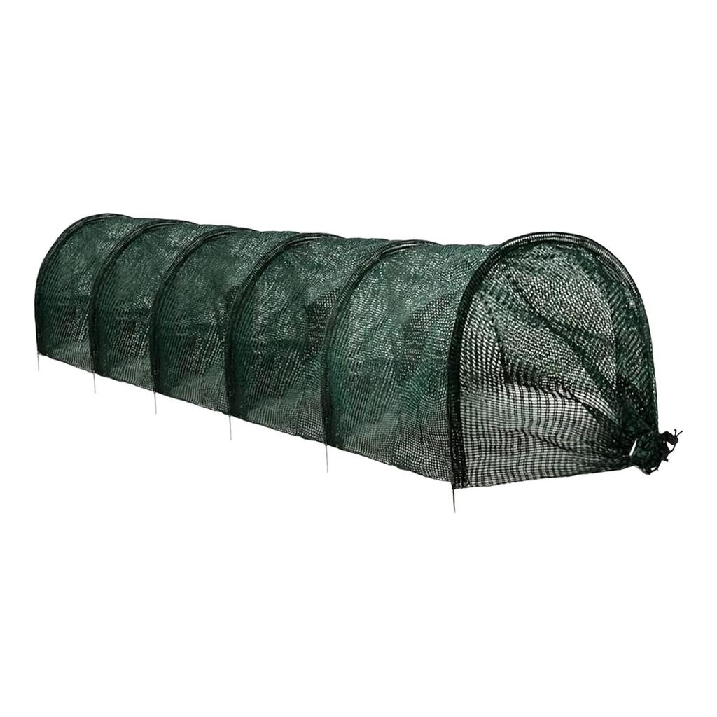 Garden Tunnel Shade Net Cover Heavy Duty Vegetables Plant Cover Tunnel Plant Row Cover for Yard Balcony Outdoor Farm Outside