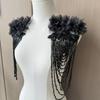 Luxury Nail Bead Tassel Decoration Gorgeous Design Sewing Accessories  Evening Gown