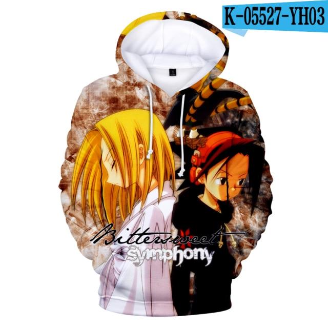Cheap New Shaman King Hoodies Sweatshirt Men Women Anime Autumn Hoody Harajuku Kpop Sweatshirt