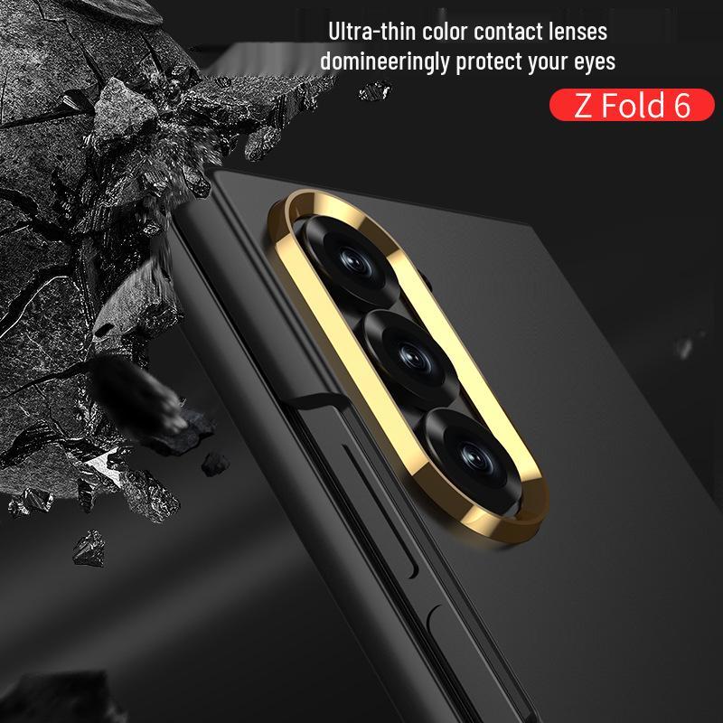 Samsung Z Fold 6 Foldable Screen Frosted Case & Lens Protector