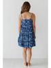 25th Anniversary Cross-Border A-Line Denim Dress - Women's Spaghetti Strap Pleated Backless Tank Top