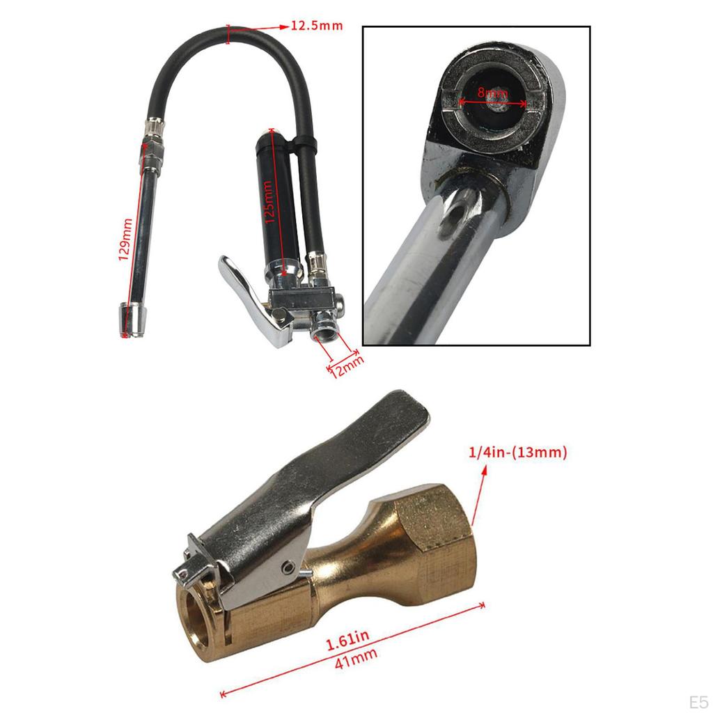 Heavy Duty Tire Inflator Kit for Automobiles
