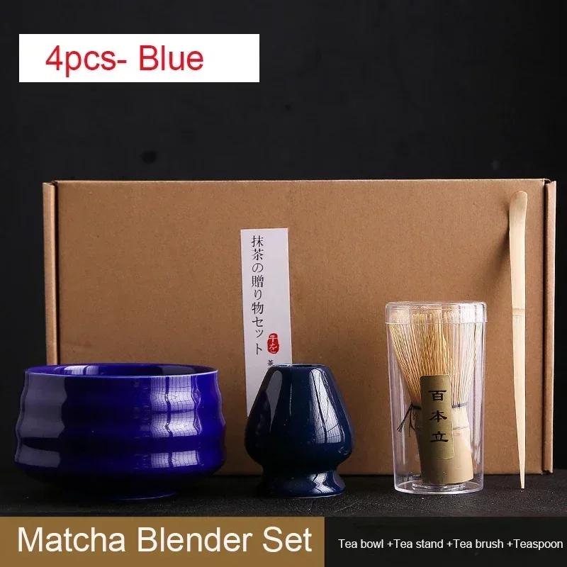 Set 6 Buc 4 Buc Perie Tel Ceai Bambus Tel Matcha Linguriță și Suport Bol Matcha cu Sită Accesoriu Ceremonie Matcha Japoneză