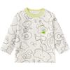 Balabala Kids' Striped Pure Cotton Long-Sleeve T-Shirt