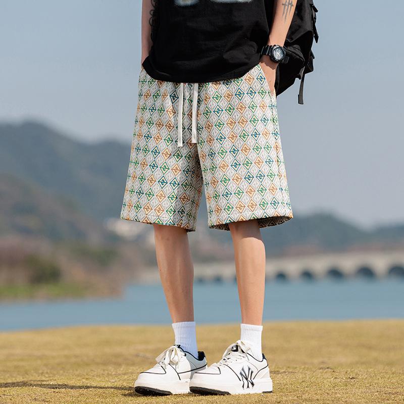 

Летние мужские шорты мужские короткие брюки пляжные брюки повседневные брюки с пятью точками 3XL