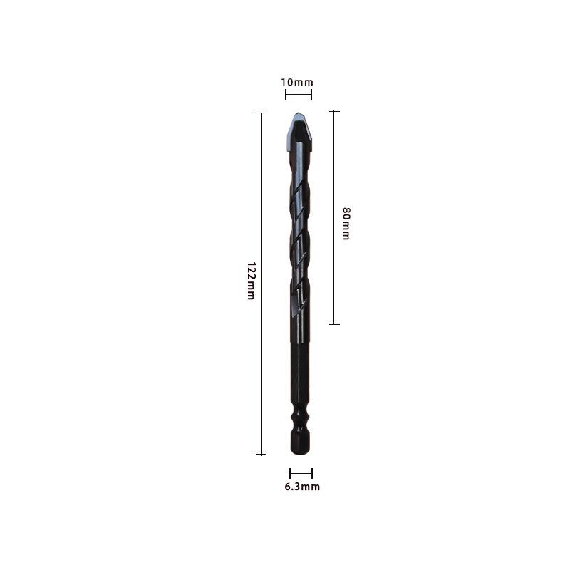 Eccentric Offset Drill Bit for Hard Ceramic Tile Concrete Wall Masonry Twist Drill