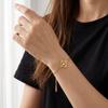 Witch Knot Adjustable Stainless Steel Hollow Bracelet - Fashionable Beach & Summer Accessory