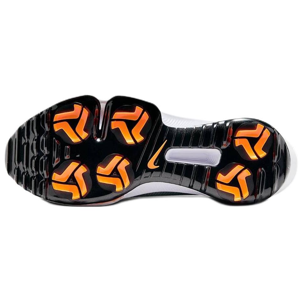 Nike Air Zoom Infinity Tour 2 Golf Pure Platinum Safety Orange Men Sneakers Grey White HQ2158-001