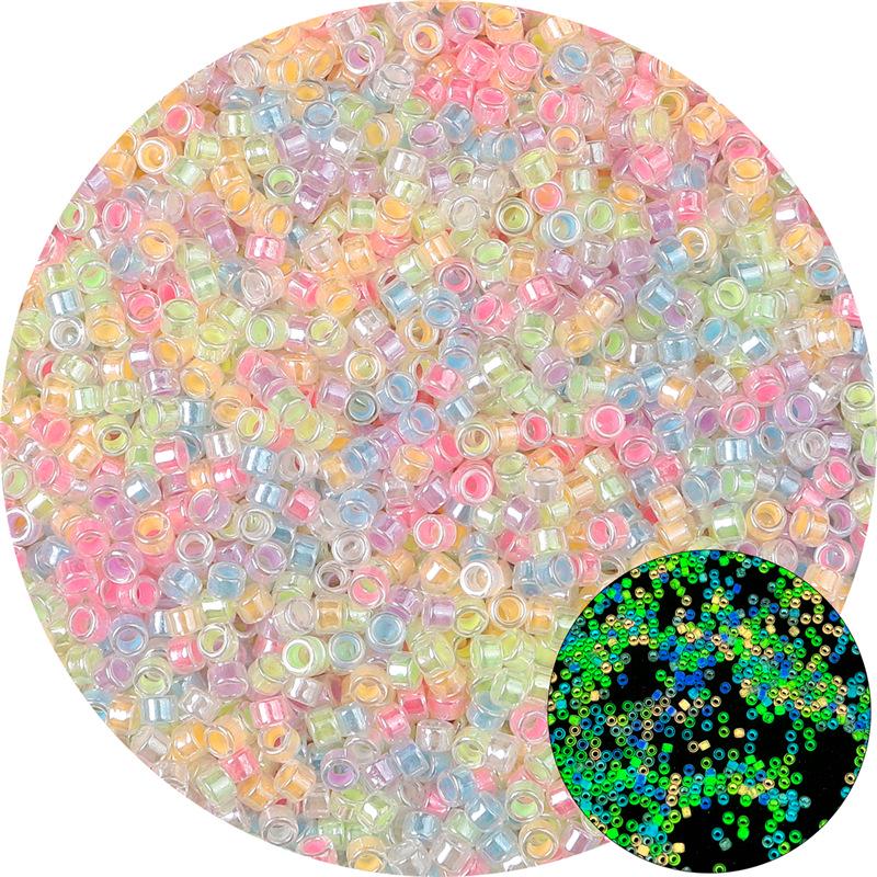 2,5 mm Leuchtende Glasperlen für DIY Schmuckherstellung