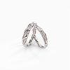 Mountain River Lovers Luxury Couple Rings - Elegant, Simple, and Versatile Plain Bands for Daily Wear