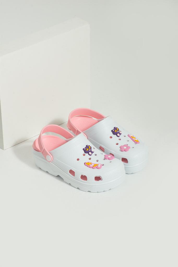 Pembe Potin Comfortable Sole Eva Women's Sandals with Cat Mascot 001-0222-23