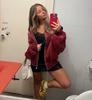 Women's Retro American Long Sleeve Jacket Coat for Autumn/Winter (Style M6285)