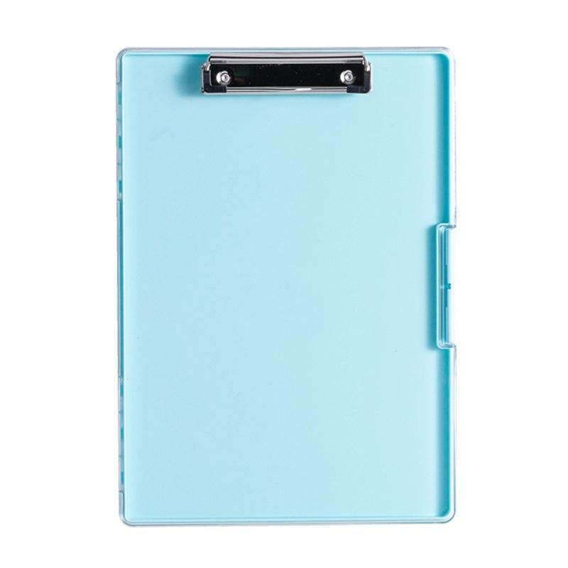 Clipboard with Double Layer File Case Portable Document Organiser Water Resistant File Storage Case for Office School
