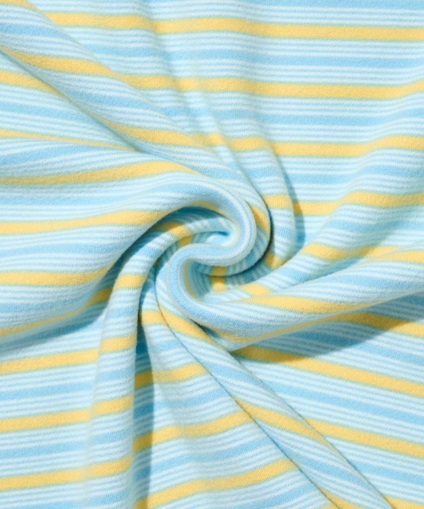 ROIDESROIS Striped Layered Long Sleeve T-Shirt (Blue)