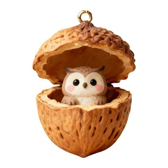 

Лесные животные Желуди Украшения Уютные Лесные Рождественские Украшения 2D Акриловая Сосновая Шишка Животное Подвесное Украшение Лесное Существо Праздничный Декор для Рождества G