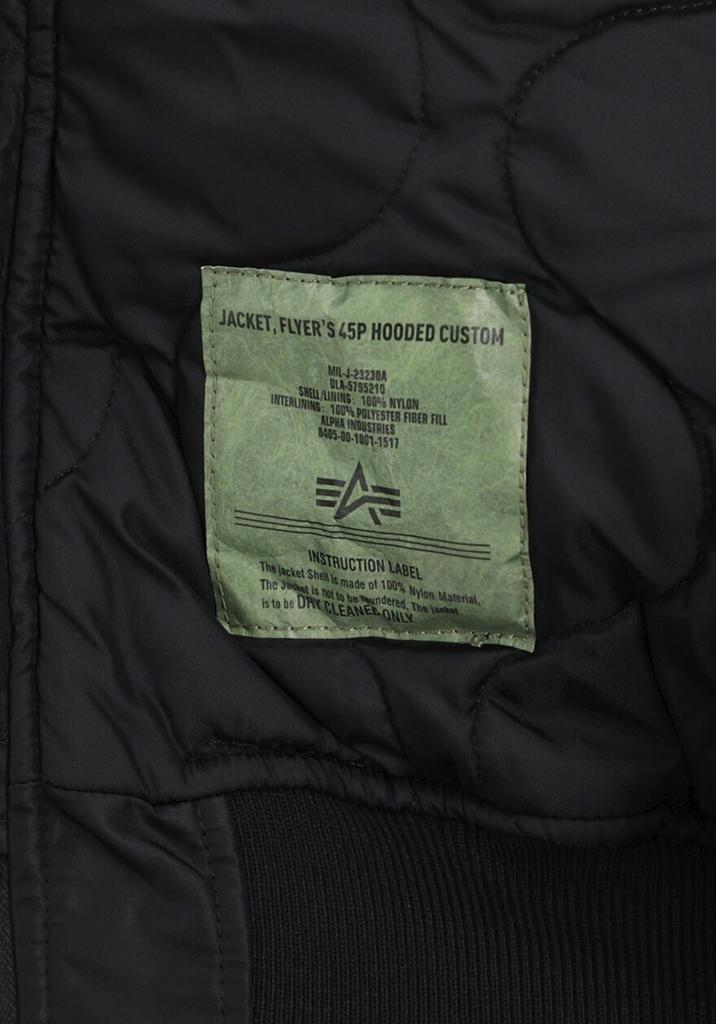 Зимняя куртка Alpha Industries 45P Hooded (144103-03) black