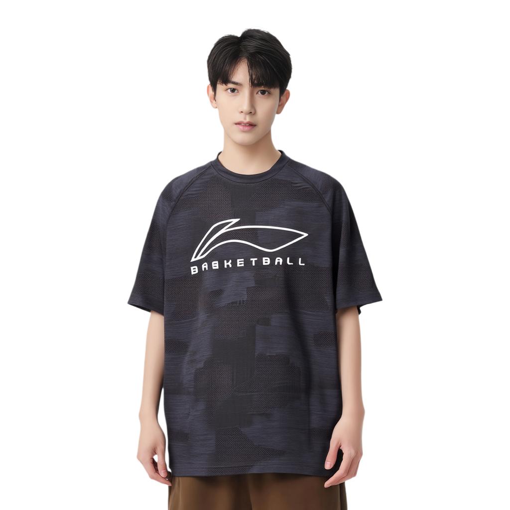 Li Ning Short Sleeved Unisex Black ATSW523-2