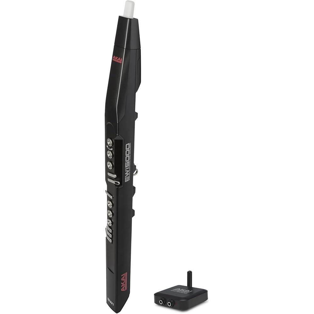 Akai Professional EWI 5000 Wind Synthesizer Electronic Wind Instrument Battery Powered Wireless S...