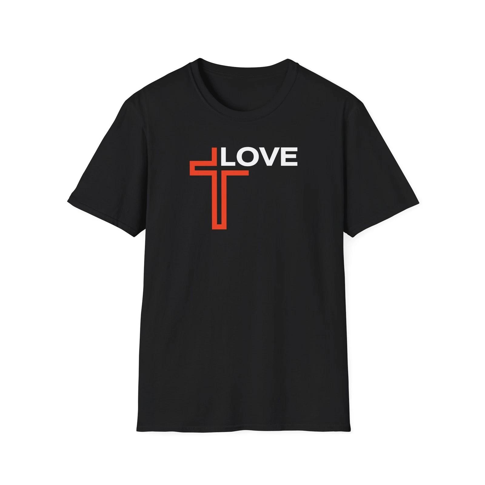 Faith-Inspired Unisex Softstyle T-Shirt, Christian Love Tee, Casual Wear M