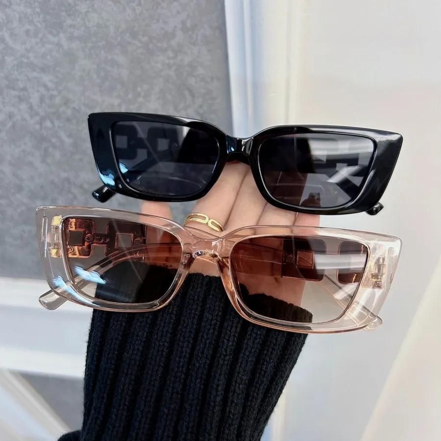 Designer Rectangle Sunglasses Women Men Comfortable Square Sun Glasses Female Small Frame Mirror Trendy