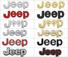 rvxb6 New Car Front Hood Emblem for JEEP Grand Cherokee Wrangler Renegade Patriot Liberty Compass Rear Trunk Side Badge Sticker Decals