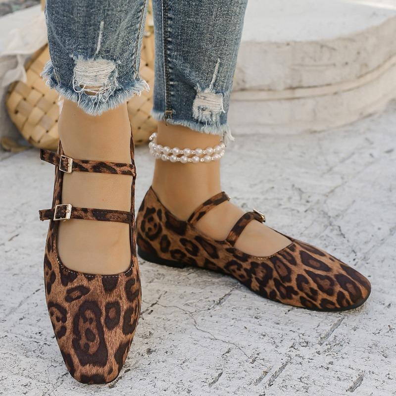 Spring and Autumn's New Casual Single Shoes for Women with Soft Soles and Shallow Openings