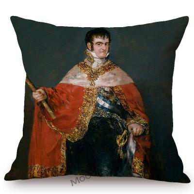 Francisco Goya Most Famous Art Painting Antique Christian Virgin Maria Sofa Throw Pillowcase Bible Store Cushion Cover Case