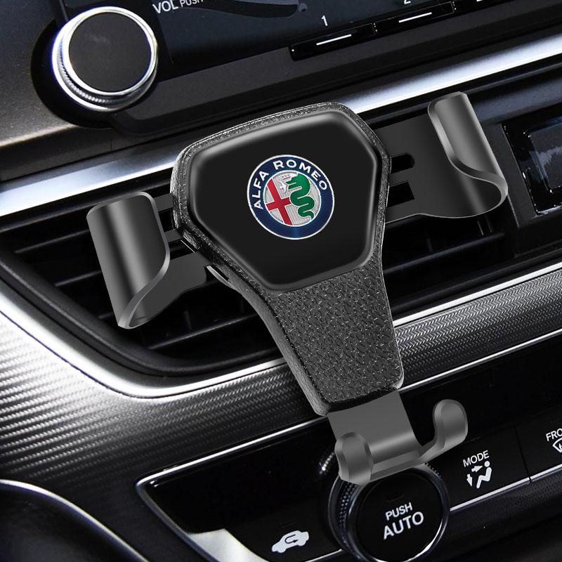 Per Alfa Romeo Giulia Stelvio Giulietta 156 159 147 Mito Tonale Brer Gravity ABS Supporto per Telefono Cellulare GPS per Veicolo Accessori Auto