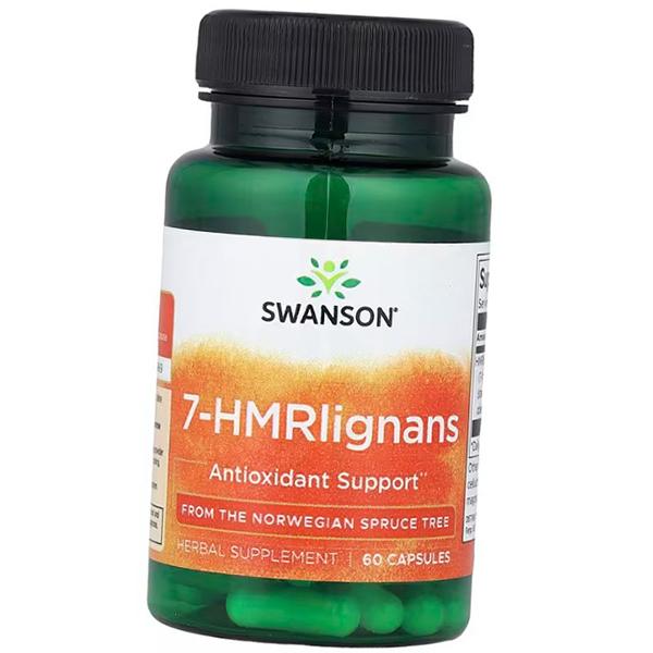 Экстракт ели обыкновенной, 7-HMRlignans, Swanson  60капс (71280423)