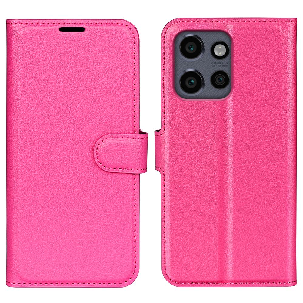 For Motorola Edge 50 Neo 5G/Moto S50 5G/Thinkphone 25 5G Case Litchi Texture Shockproof Leather Wallet Phone Cover