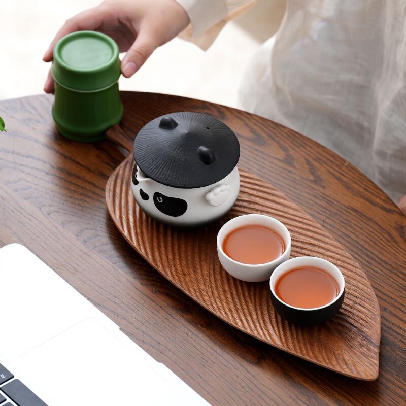 Panda Ceramic Tea Set Gift Box