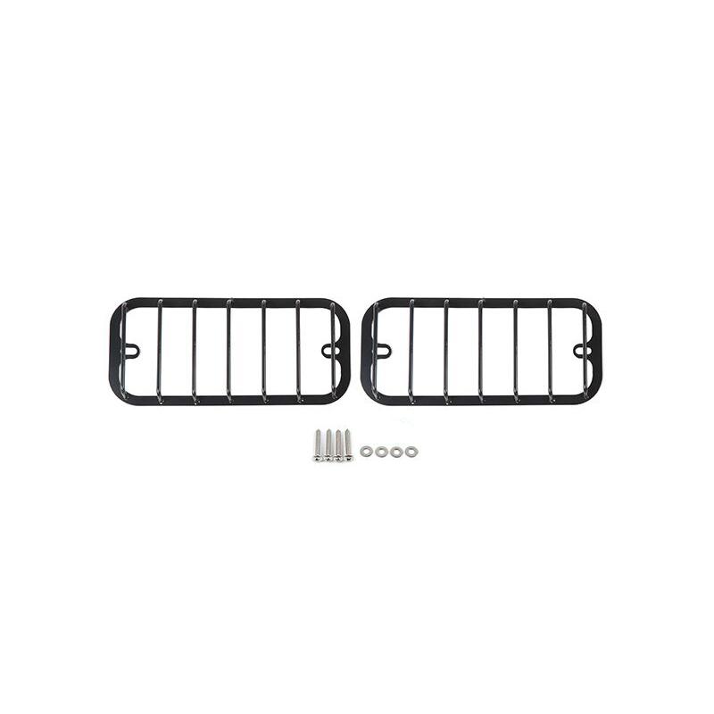 SHINEKA Lamp Hoods For Suzuki Jimny 2007-2017 Car Rear Bumper Fog Lamp Light Trim Cover Rear Fog Light Decoration Accessories