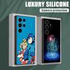 R-Rockman M-Megaman Phone Case For Samsung S25,S24,S21,S22,S23,S30,Ultra,S20,Plus,Fe,Lite,Note,10 Black Soft Shell