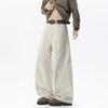 American Retro Deconstruction Design Overalls Ruffian Handsome Loose Wide-leg Pants Men's and Women's Trendy Casual Pants Long Pants