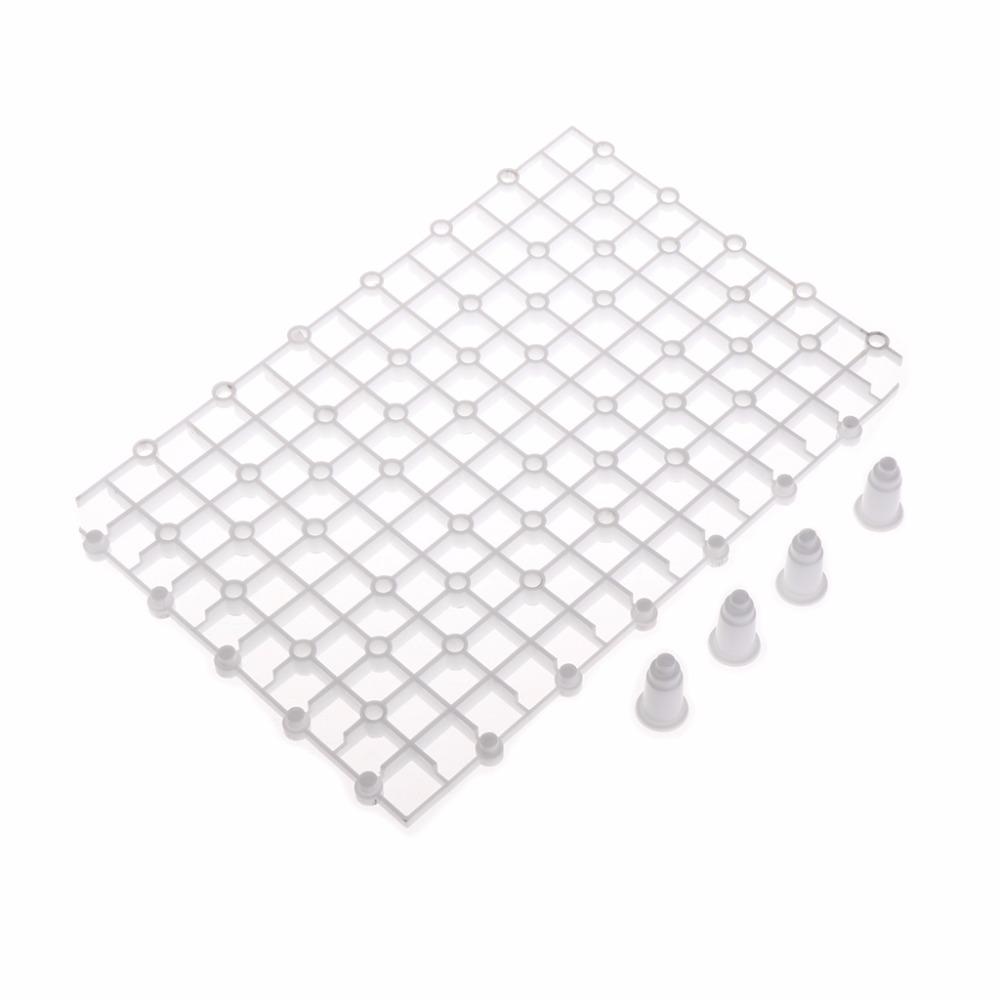 Fish Tank Plastic Isolation Filter Patition Board Aquarium Coral Separator Base Filter Accessories