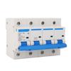 Rail Mount Circuit Breaker 4 Pole 400V 80A Versatile Safety  Flame Retardant Disconnect Sw