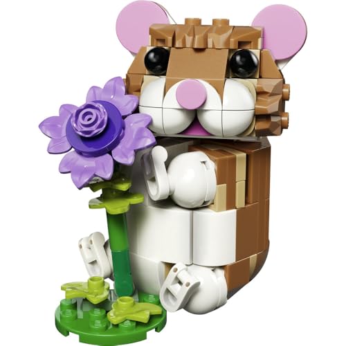 LEGO Creator 3-in-1 Building Set Little Hamster Who Loves Flowers 31376