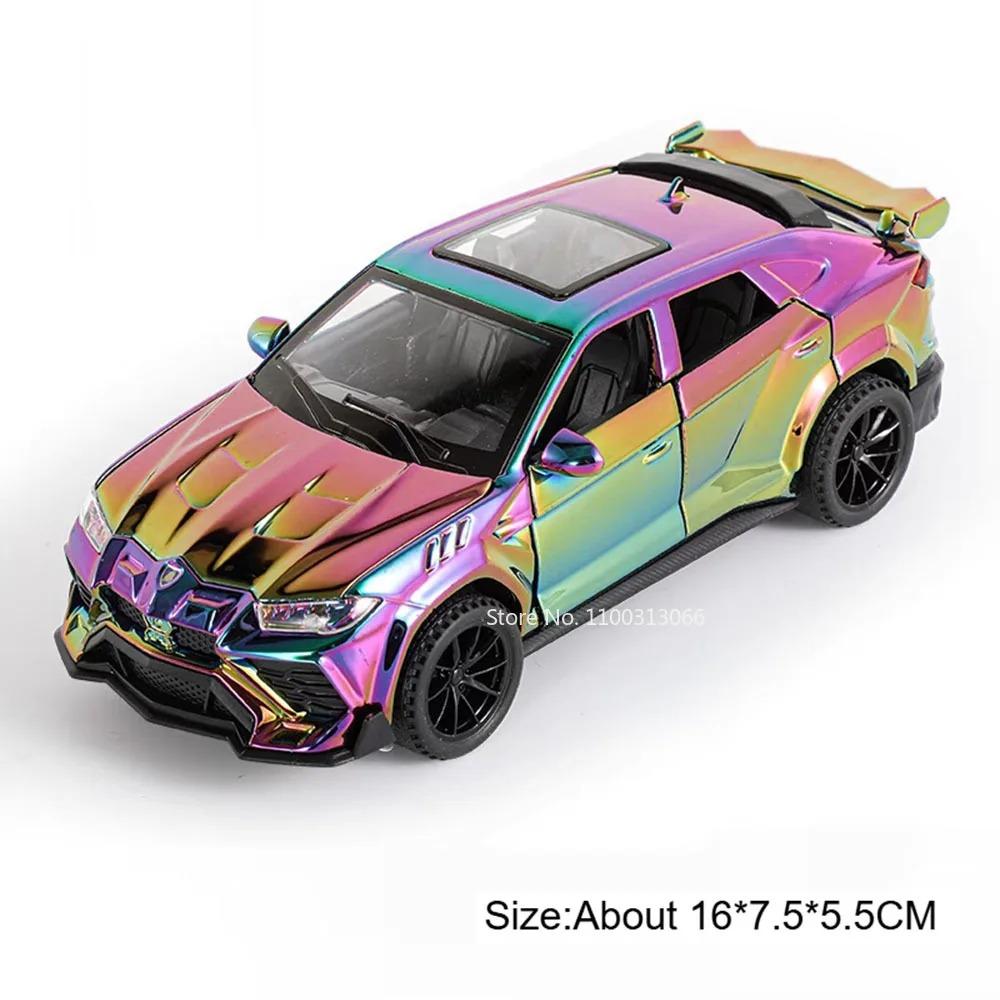 

1:32 Lambor URUS Model Cars Miniature Toy Alloy Diecast 4 Doors Opened Sports Car Wheel Pull Back Vehicle Perfect Gifts for Kids