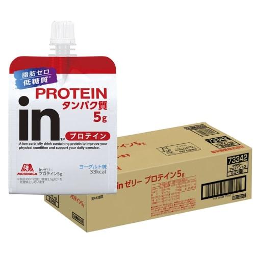

Morinaga & Co., Ltd. Yogurt Flavored Protein Jelly (180g x 36 packs) Protein, Low Carb, Zero Fat, Whey, 10-Second Charge