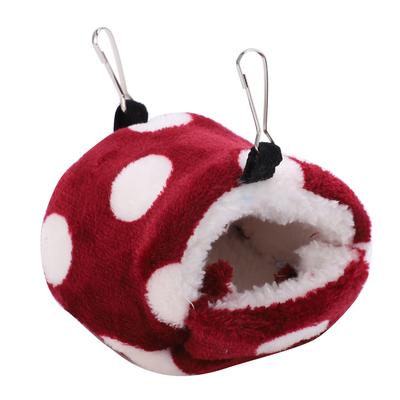 Winter Small Pet Keep Warm Nest Hammock Soft Hanging Bed with Hook for Hamster Sugar Glider