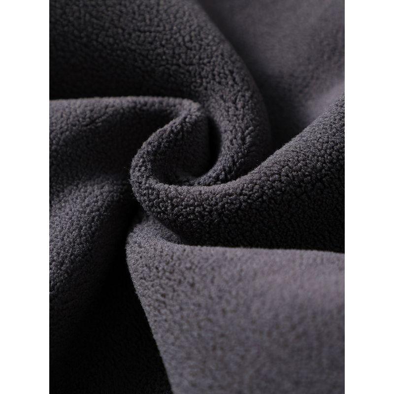 Double-Sided Fleece Thickened Jacket for Men, Autumn and Winter Zip-Up Fleece Sweatshirt, High-Quality Outdoor Fleece Clothing