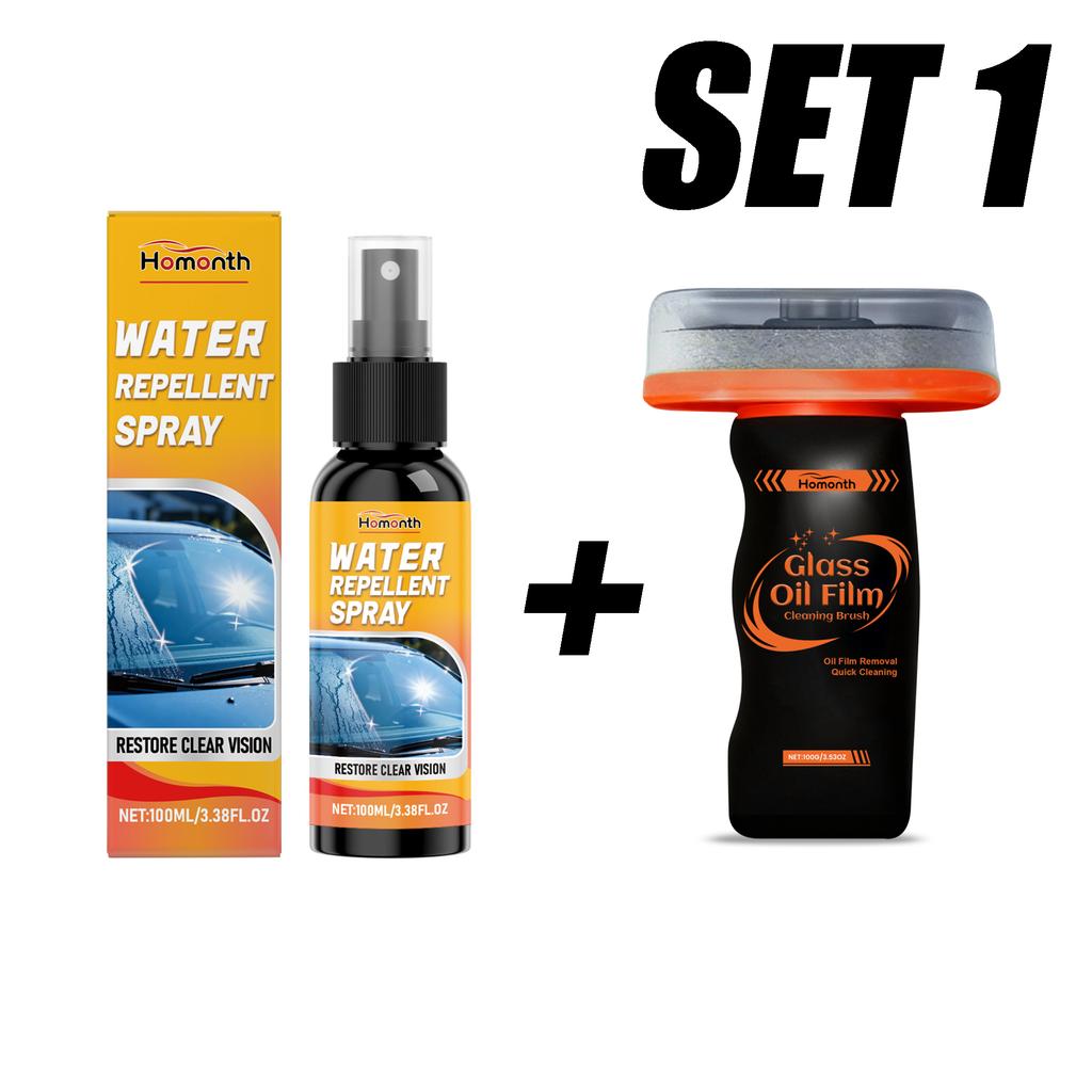 Autoglas Regenabweisend Wasser Sprühabweiser Nano-Beschichtung Hydrophob Wasserdichtes Mittel Autowindschutzscheibenreinigung Wartung 100ml