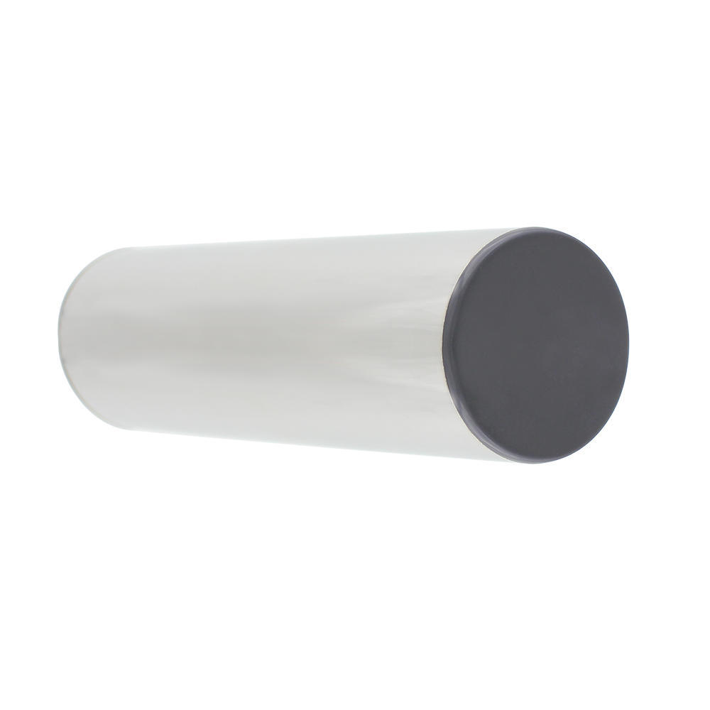 Professional Stainless Steel Cylinder Sand Shaker Rhythm Musical Instruments Metal Hand Percussion Black