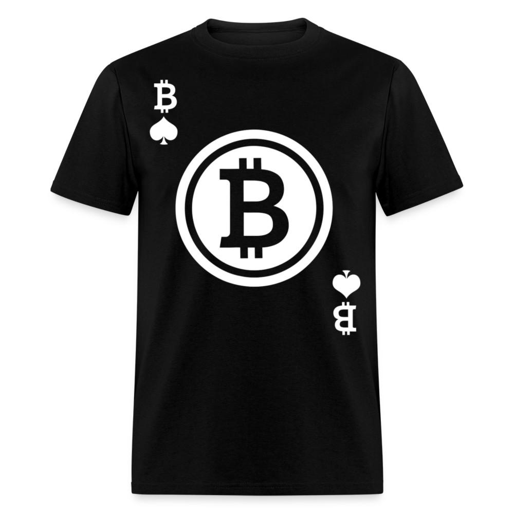 

Bitcoin shirt BTC ACE card Tshirt Crypto Currency Traders T-Shirt Size S-6XL 2XL